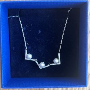 NEW! Swarovski Edify Medium Necklace! Never worn.  Certificate of authenticity
